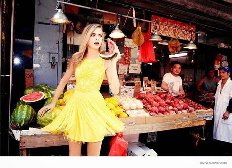 CARA DELEVINGNE FOR THE BO.BÔ SUMMER 2015 ADVERTISEMENTS