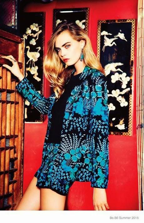 CARA DELEVINGNE FOR THE BO.BÔ SUMMER 2015 ADVERTISEMENTS