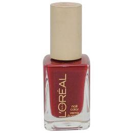 L'Oreal - Paris Colour Riche Nail Polish, Red Tote, .39 floz