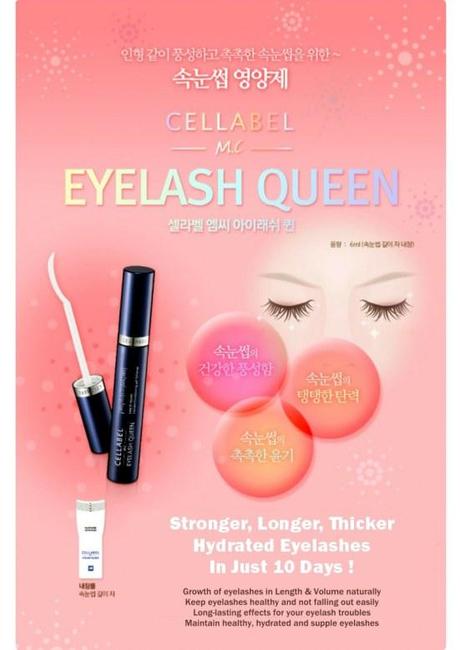 Cellabel Eyelash Queen poster