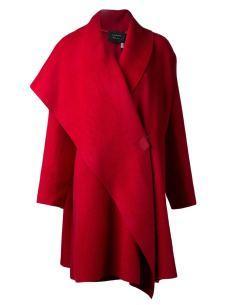lanvin blanket coat