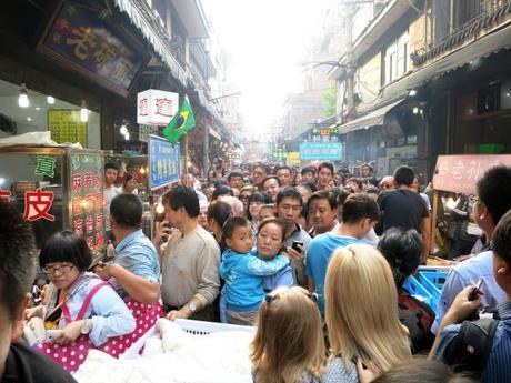 Muslim Quarter in Xian China Expats