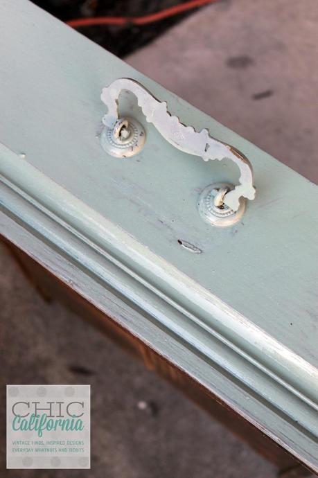 How to Layer Milk Paint Sweetie Jane first layer
