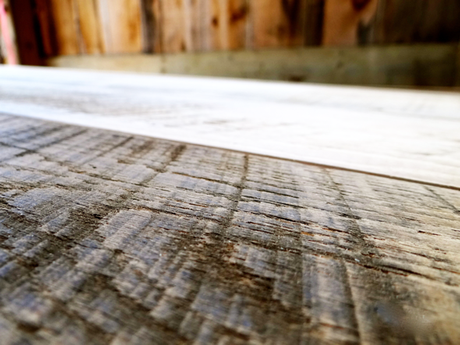 Gorgeous reclaimed flooring.  Read more on the blog http://wp.me/p38cMm-48c