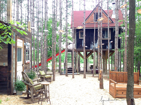 Tiny cabin and treehouse ideas on the blog 