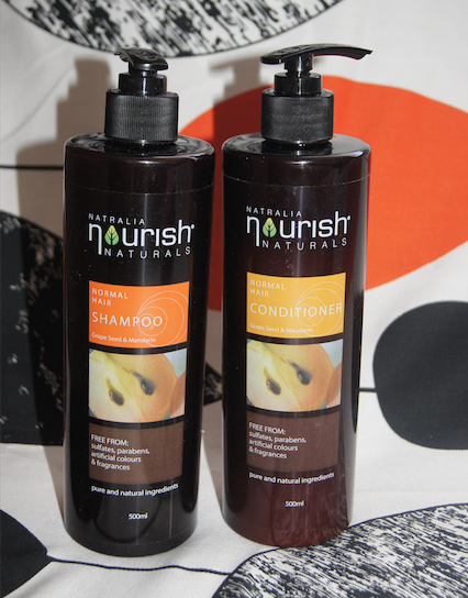 Natralia Nourish Naturals keeps my hair smelling fab