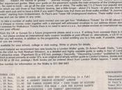 Famous White Leaflet from London Walks