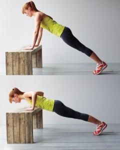 Body Bench Push up Workout