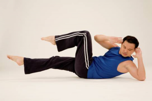 Calf Muscle Hop Stretch