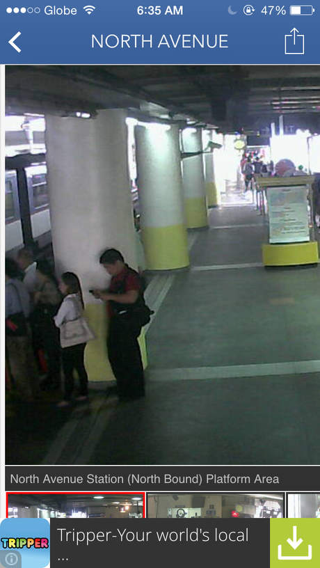 MRT PH App- Turn your iPhone or Android phone into an MRT CCTV monitor.