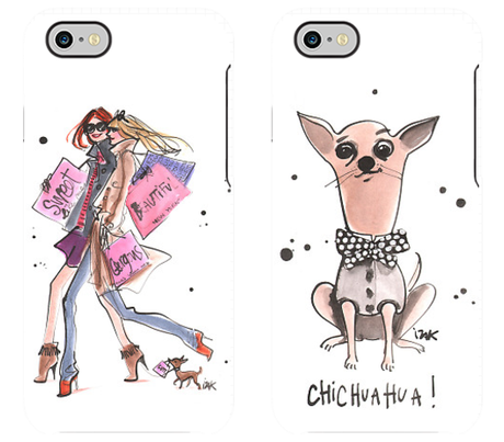 Fun designs for the fashion girl / dog lover