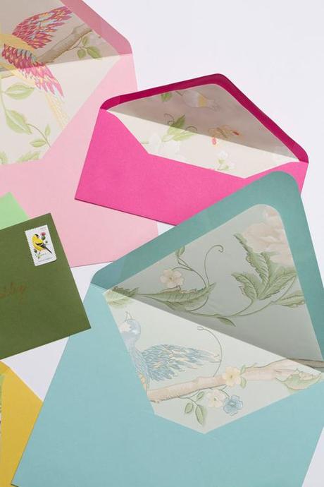 Wallpaper envelope liners