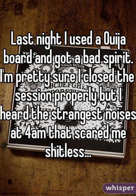 Ouija Become Creepy