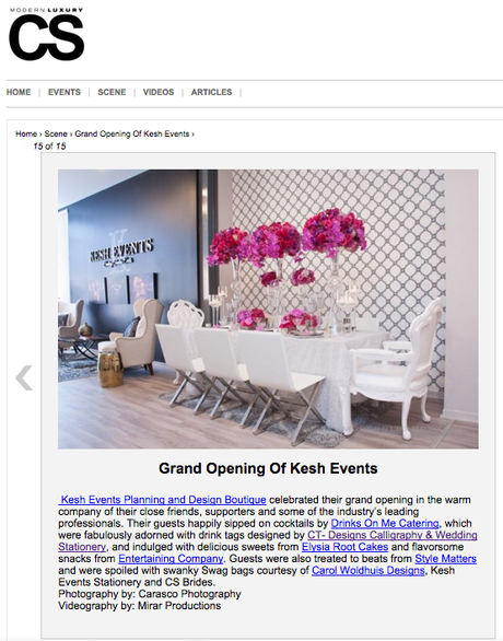 Kesh Events Grand Opening