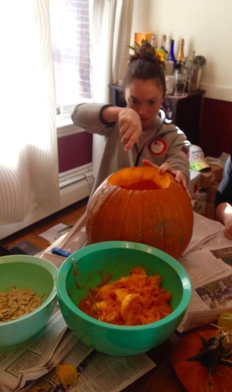 Carving Halloween Pumpkins