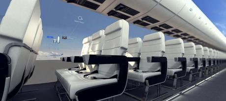 Windowless Planes With Panoramic Views Are The Future of Flying
