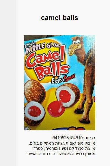 Rabbanut on Camel Balls