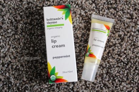 Brittanie's Thyme Organic Peppermint Lip Cream