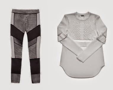 Futuristic Superhero Clothing: Alexander Wang for H&M