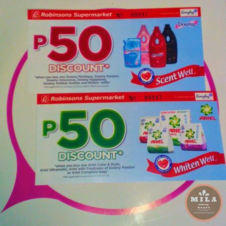 Downy and Ariel Discount Vouchers 