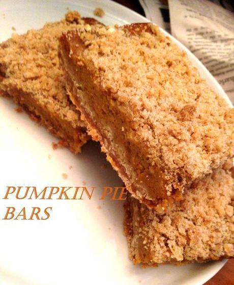 Pumpkin Pie Bar