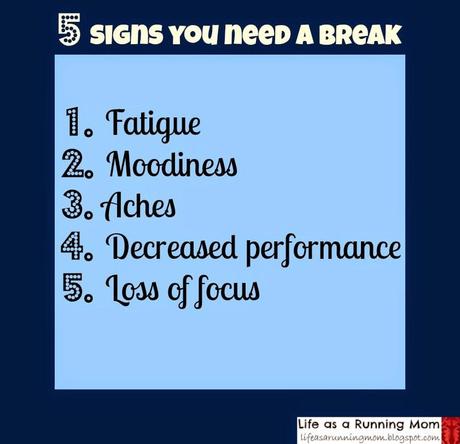 5 signs you need a break