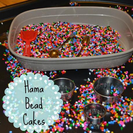Day 28: Hama bead cakes