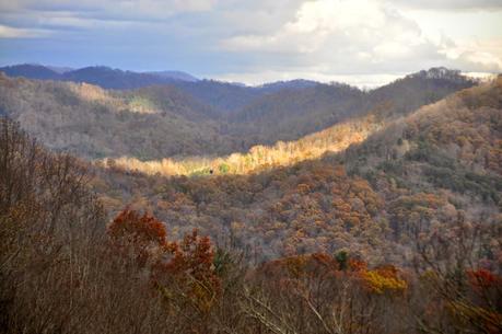 The Play of Light on the Mountains . . .