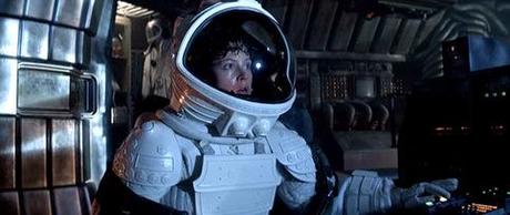 Ripley manages to harpoon the Alien