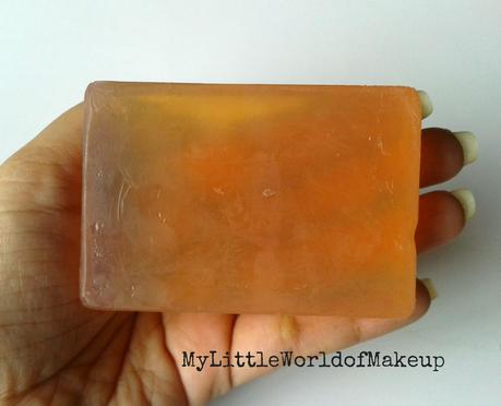 Fuschia Natural Handmade Soap in Sandal Review