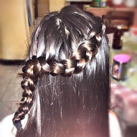 My little girl’s #hairstyle for today. #cutegirlshairstyle
