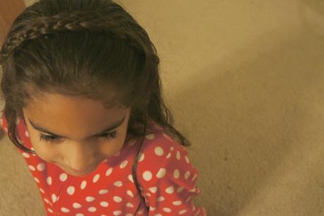 No More Tangles - How to make a Braided Headband 