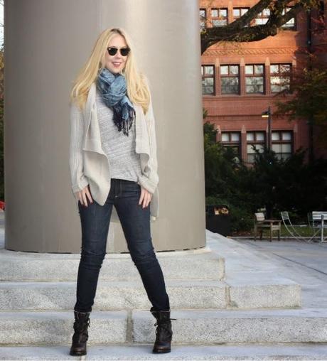 Outfits, Boston Fashion, Boston Fashion Blog, Sponsored Post, Zappos, Freebird by Steven, PAIGE, How to wear Boyfriend Jeans, online shopping, online shopping tips, Skinny Skinny Boyfriend Jeans