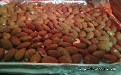 HONEY ROASTED ALMONDS RECIPE