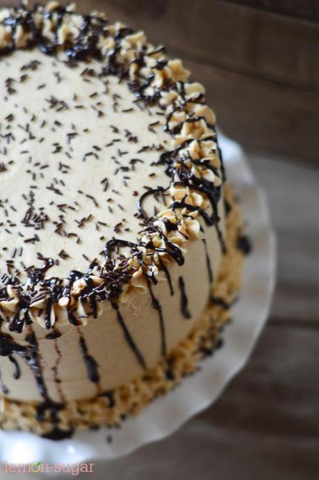 Chocolate Pumpkin Cheesecake Cake-0904