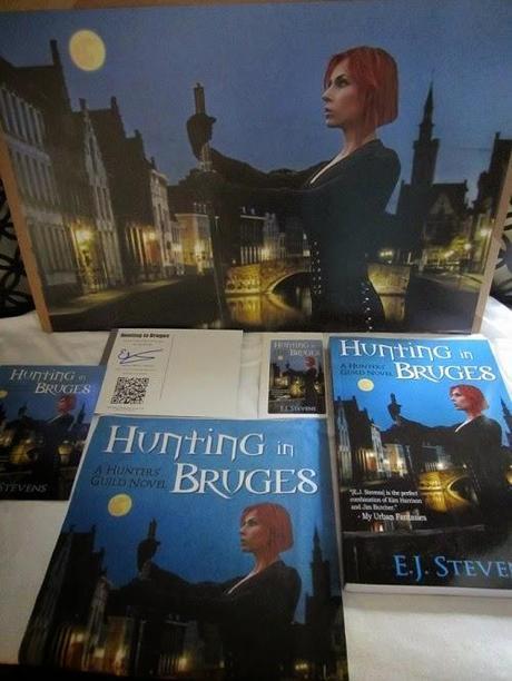 Hunting in Bruges by E.J. Stevens: Release Day Blitz