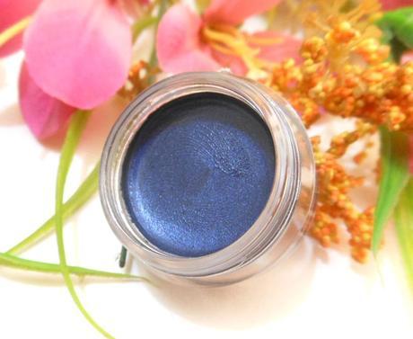 Oriflame The ONE Colour Impact Cream Eye Shadow Deep Indigo : Review, Swatch, EOTD