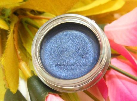 Oriflame The ONE Colour Impact Cream Eye Shadow Deep Indigo : Review, Swatch, EOTD