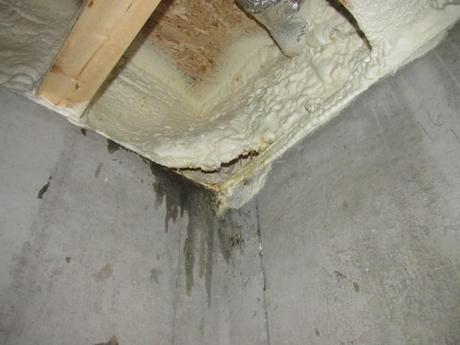 Interior - spray foam problem