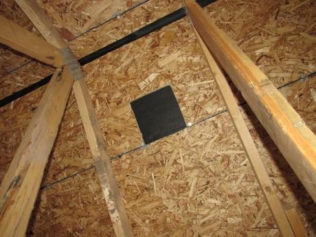 Roof - Missing Vent (attic view)