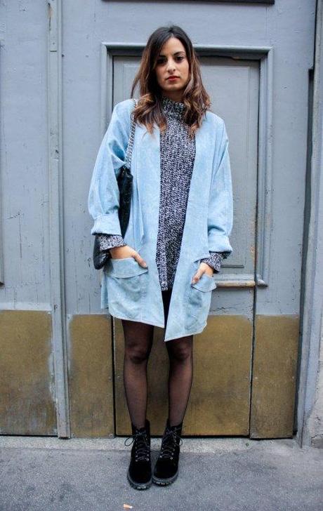 Pastel Blue Coat