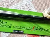 Blue Heaven Line Design Sketch Eyeliner Review