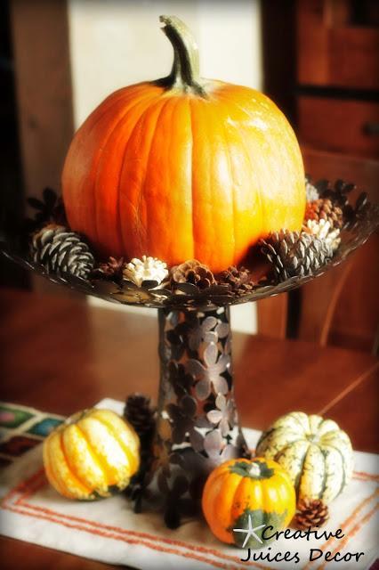 Thanksgiving Table Scapes! White Pumpkin Style