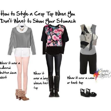 How to Wear a Cropped Top or Sweater (Jumper)