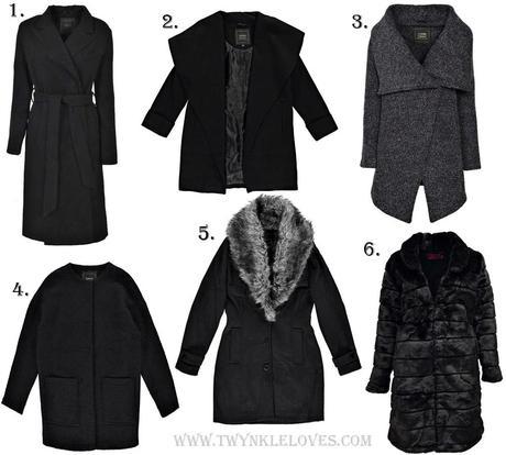 My Favourite Boohoo Black Coats - Twynkle Loves