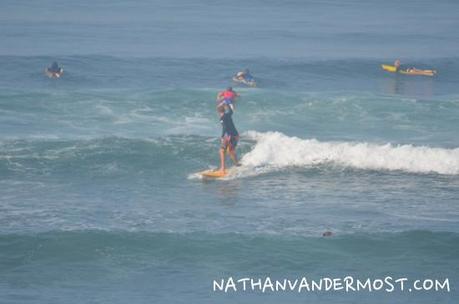 Learning How To Surf In Bali