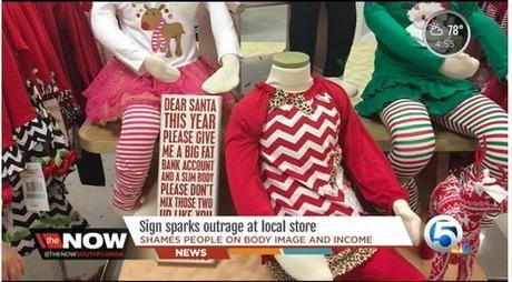 'Dear Santa' Sign Stirs Controversy