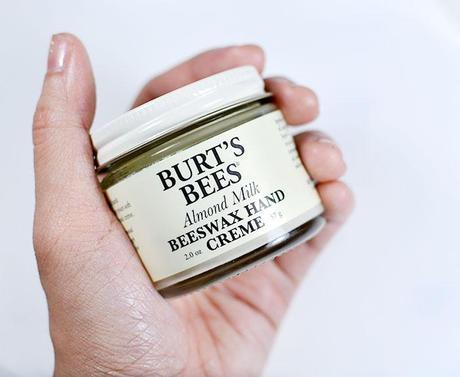 5 Burt's Bees Almond Milk Beeswax Hand Creme - Genzel Kisses (c)