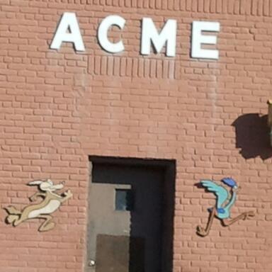 Acme Foundry graffiti