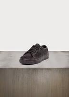 The Disguise of Simple:  Vince Austin Waxed Leather Sneaker